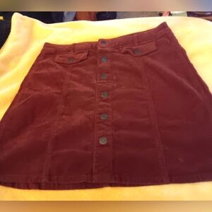 Women's size 10, Mossimo corduroy skirt